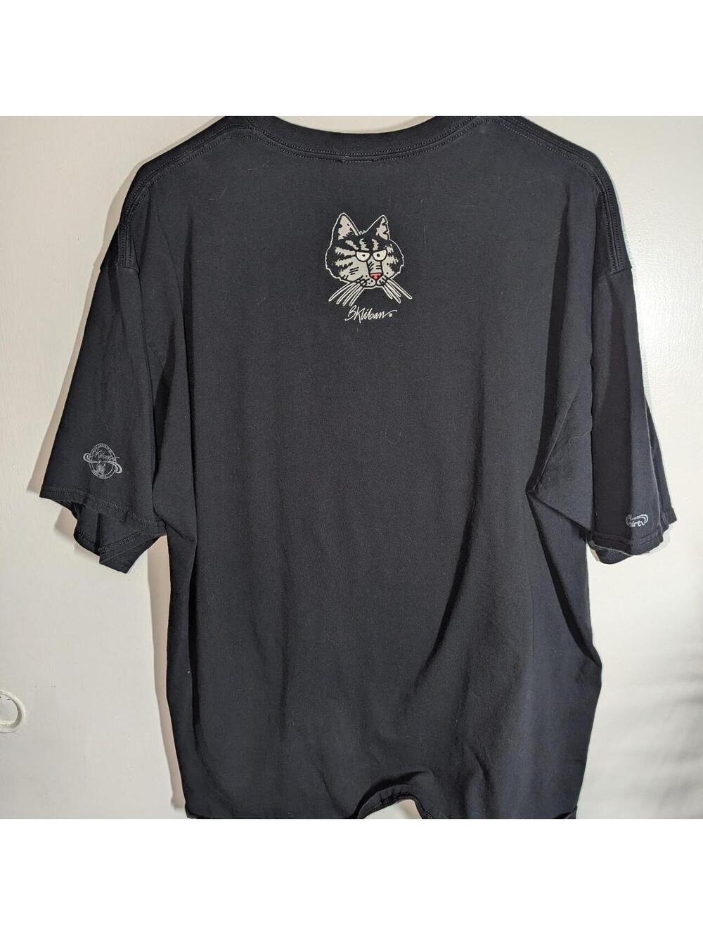 Official Kliban "Bad Cat" Graphic T-Shirt - Picture 5 of 7